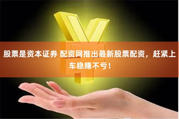 股票是资本证券 配资网推出最新股票配资，赶紧上车稳赚不亏！