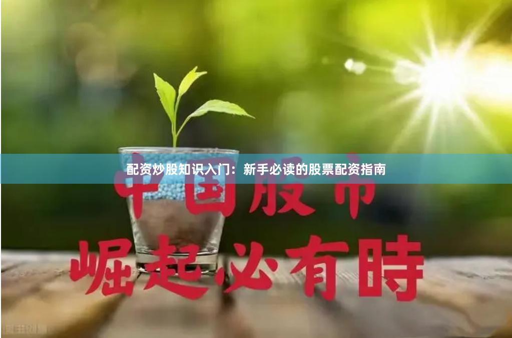 配资炒股知识入门：新手必读的股票配资指南